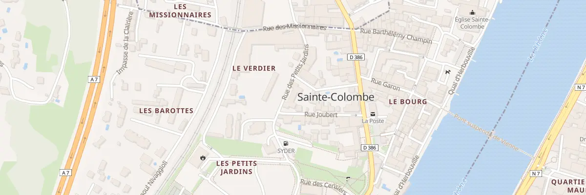 Plan du 101 Rue du Onze Novembre à Sainte-Colombe