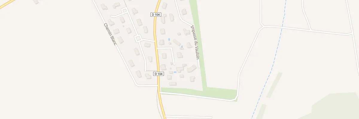 Plan du 27 Rte de Fleurey à Lantenay