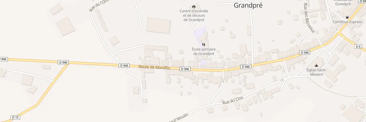 Plan du 56 Rue de Montflix à Grandpré