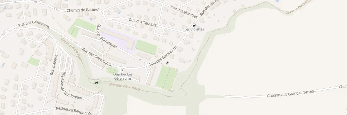 Plan du 14 Rue des Géraniums à Feyzin