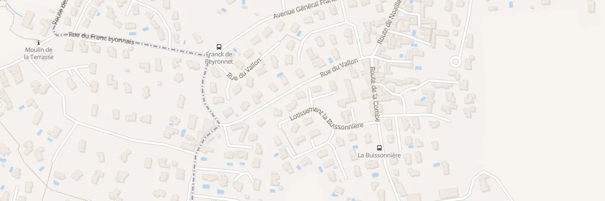 Plan du 106 Rte de la Combe à Cailloux-sur-Fontaines