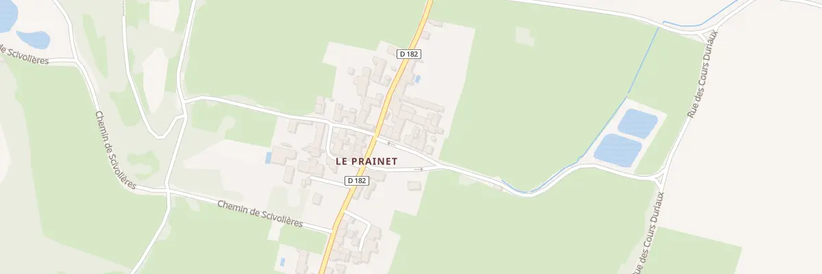 Plan du 5013 Au Prainet à Jugy