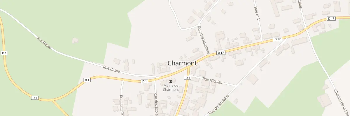 Plan du 9 Pl de la Mairie à Charmont