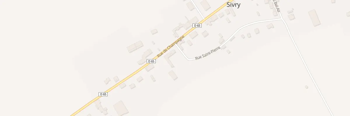 Plan du 35 Rue de Champagne à Sivry-Ante