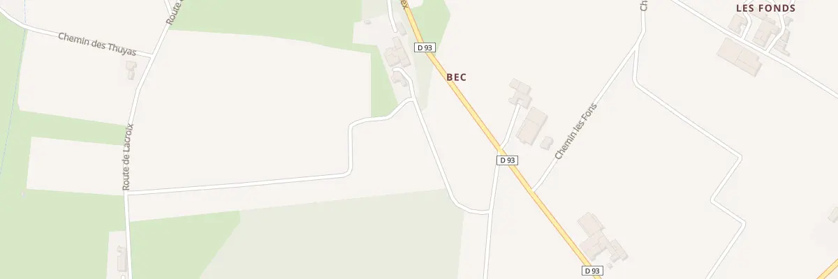 Plan du 910 Rte d’Allex à Livron-sur-Drôme