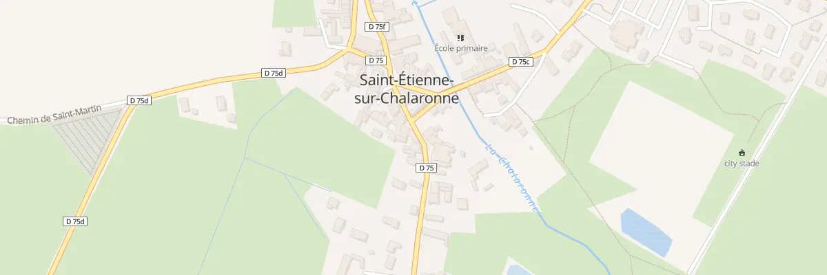 Plan du 12 Rue des Etangs à Saint-Étienne-sur-Chalaronne