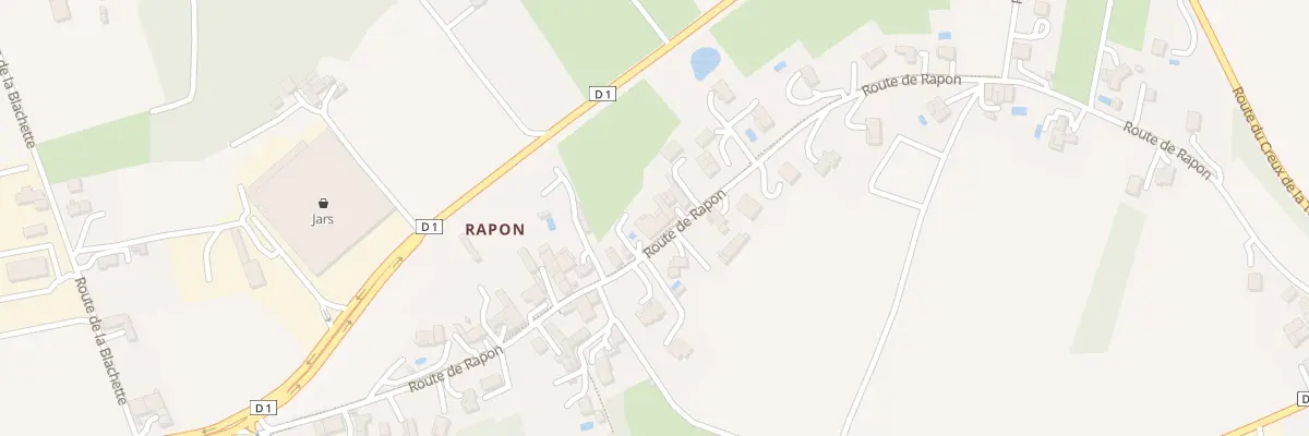 Plan du 668 Rte de Rapon à Anneyron