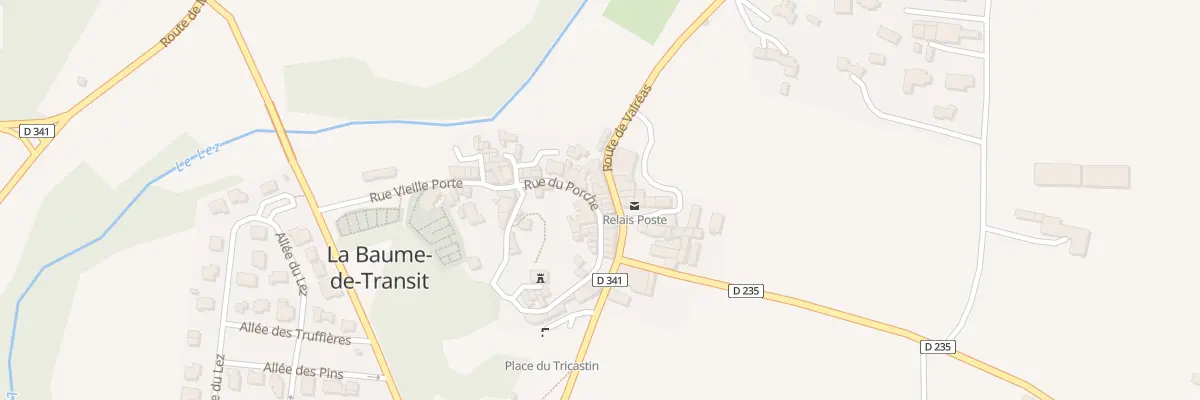 Plan du 4 Rue du Porche à La Baume-de-Transit