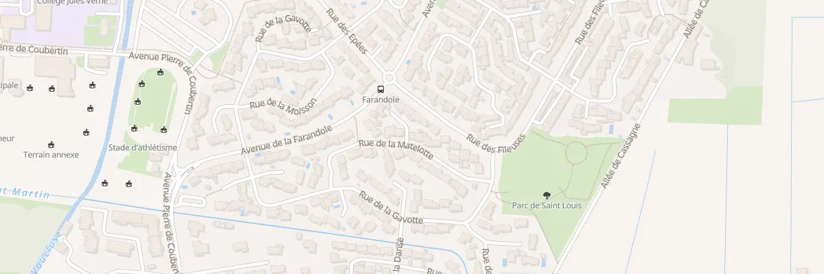 Plan du 42 Rue de la Matelotte au Pontet