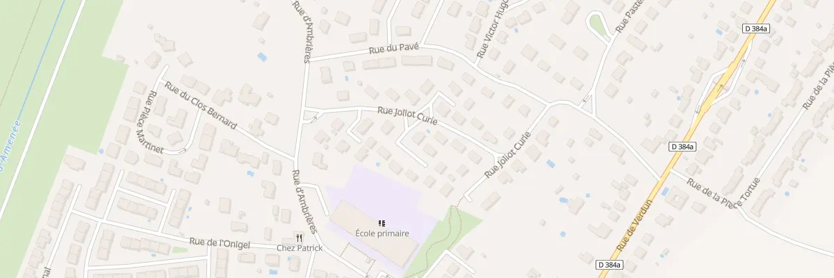 Plan du 25 Rue Joliot Curie à Éclaron-Braucourt-Sainte-Livière