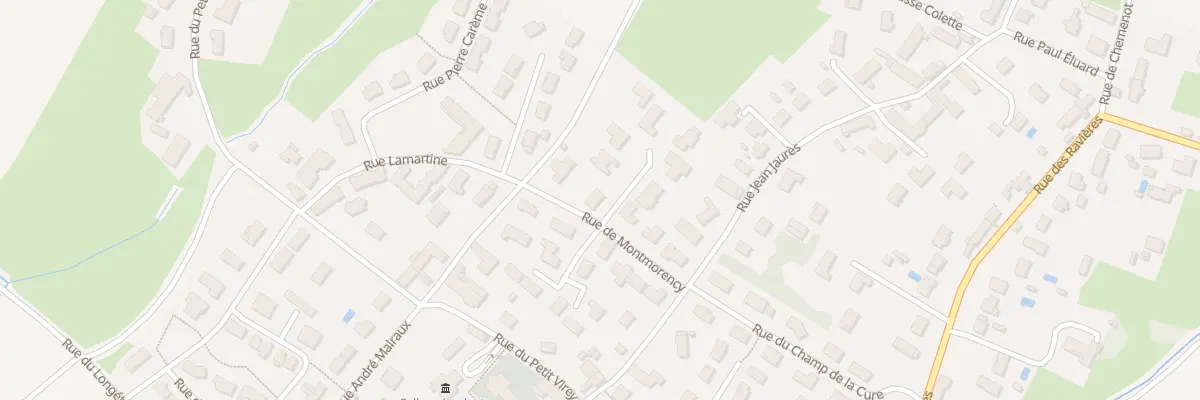 Plan du 85 Rue de Montmorency à Virey-le-Grand