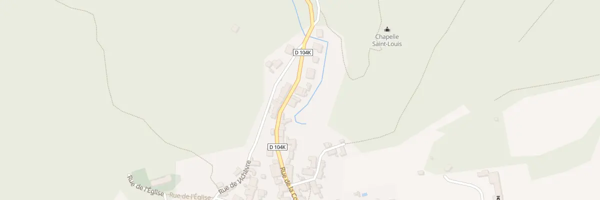 Plan du 22 Rue de la Combe à Lantenay