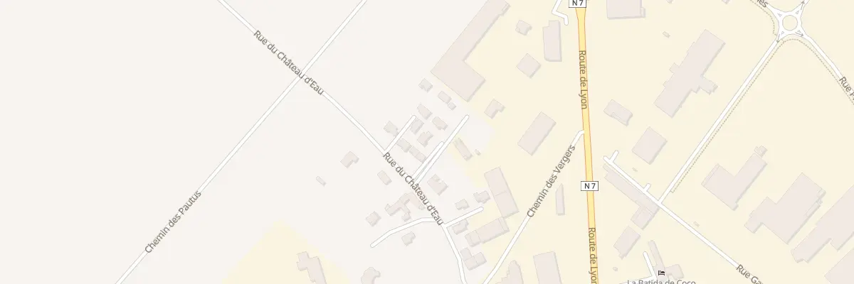 Plan du 28B Rue du Château d’Eau à Pont-de-l’Isère