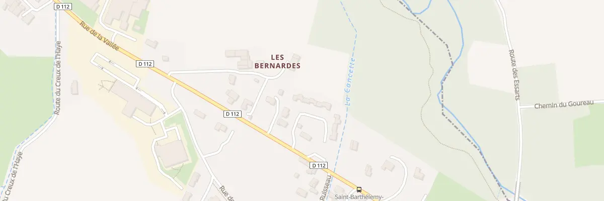 Plan du 5647B Les Bernardes à Saint-Barthélemy-de-Vals