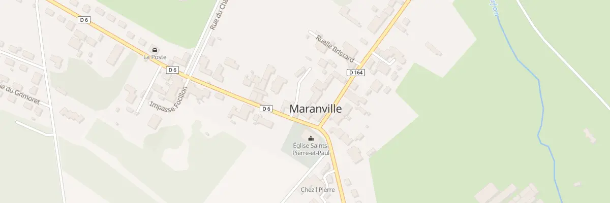 Plan du 21 Rue des Tilleuls à Maranville