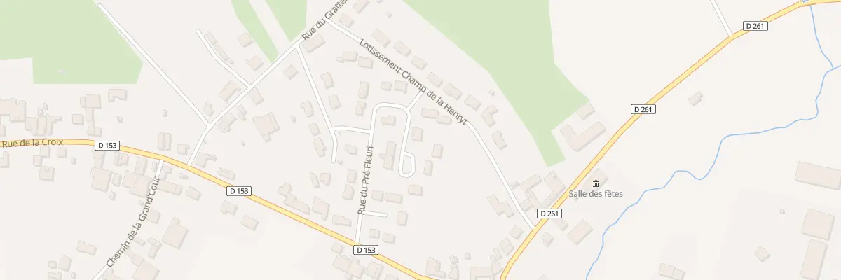 Plan du 24 Rue du Pre Fleuri à Voillecomte