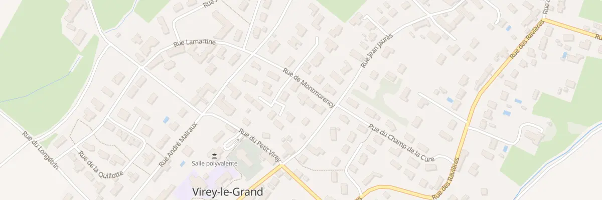 Plan du 48 Rue de Montmorency à Virey-le-Grand