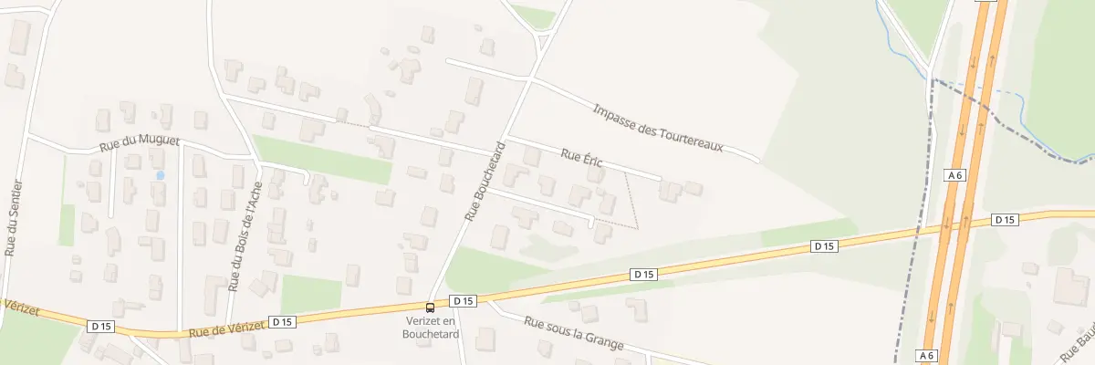 Plan du 3 Imp des Trois Chenes à Viré