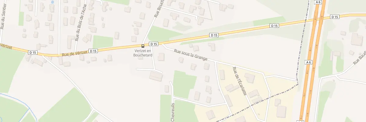 Plan du 4 Rue du Paradis à Viré