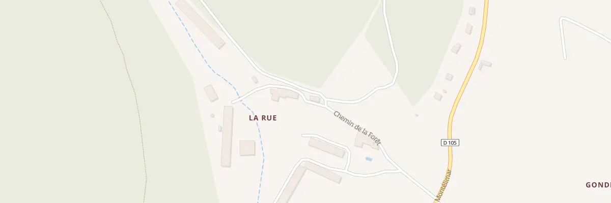 Plan du 245A Che de la Foret à Marsanne