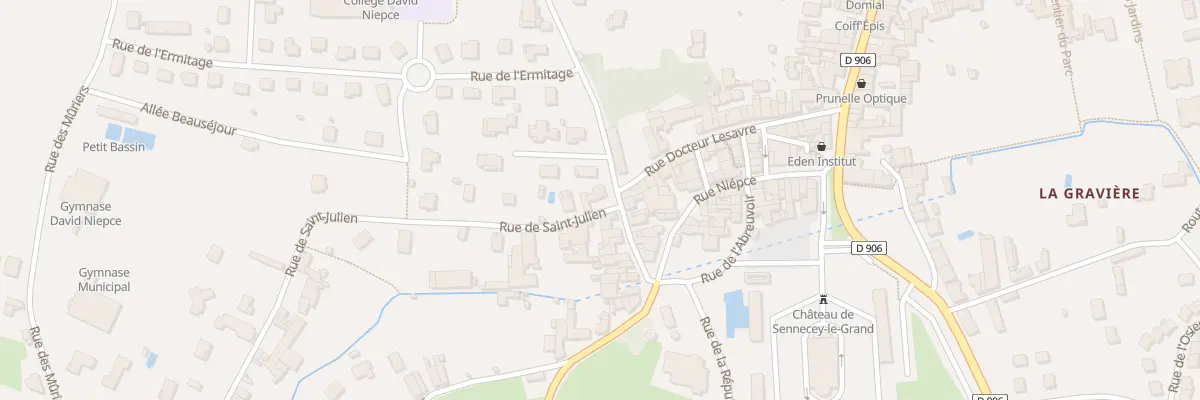 Plan du 1 Rue de Saint-Julien à Sennecey-le-Grand