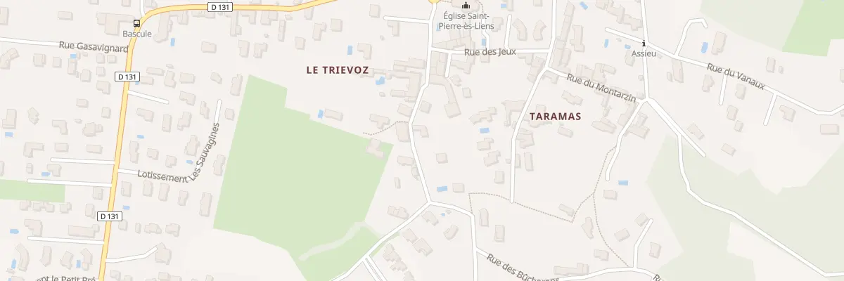 Plan du 17 Rue de Taramas à Assieu