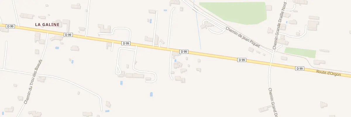 Plan du 95 Rte d’Orgon N 99 à Saint-Rémy-de-Provence