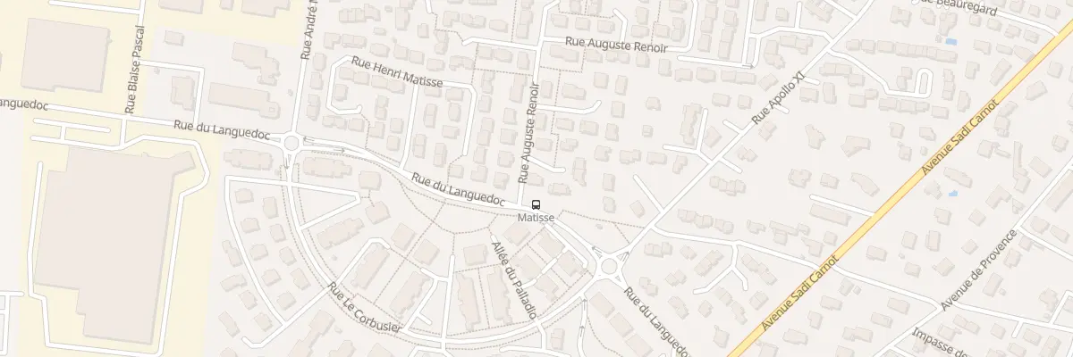 Plan du 1 Rue Auguste Renoir à Guilherand-Granges