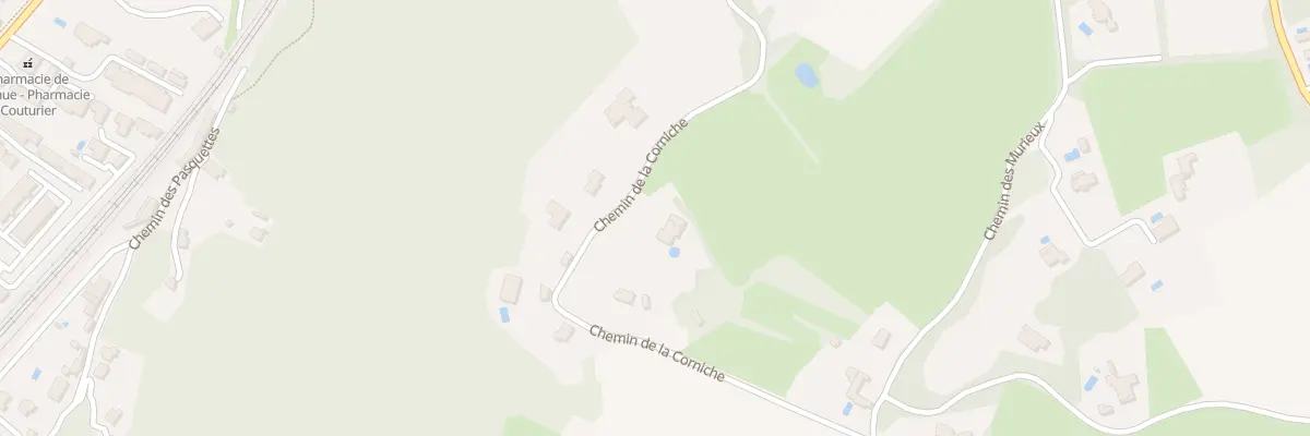 Plan du 33 Che de la Corniche à Vienne