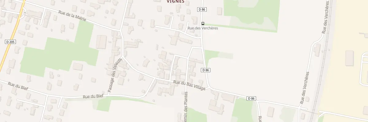 Plan du 52 Rue des Tilleuls à Senozan