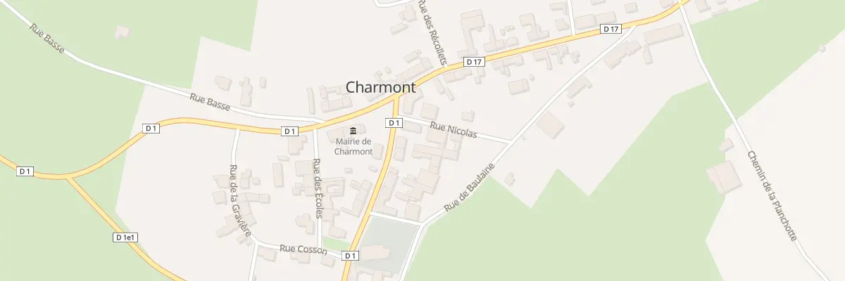 Plan du 4 Pl de la Mairie à Charmont