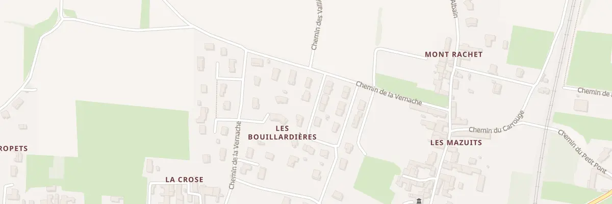 Plan du 2 Lot le Clos des Bouillardieres à La Salle