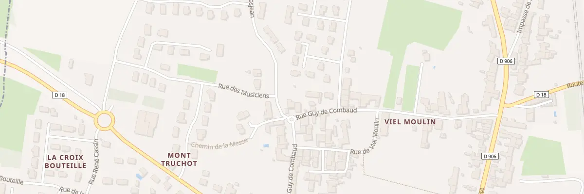 Plan du 31 Rue Guy de Combaud à Sennecey-le-Grand