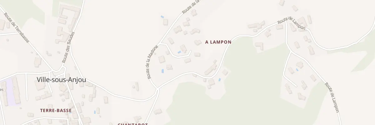 Plan du 5280 A Lampon à Ville-sous-Anjou
