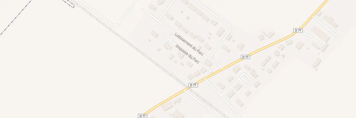 Plan du 2 Imp du Parc à Saint-Eulien