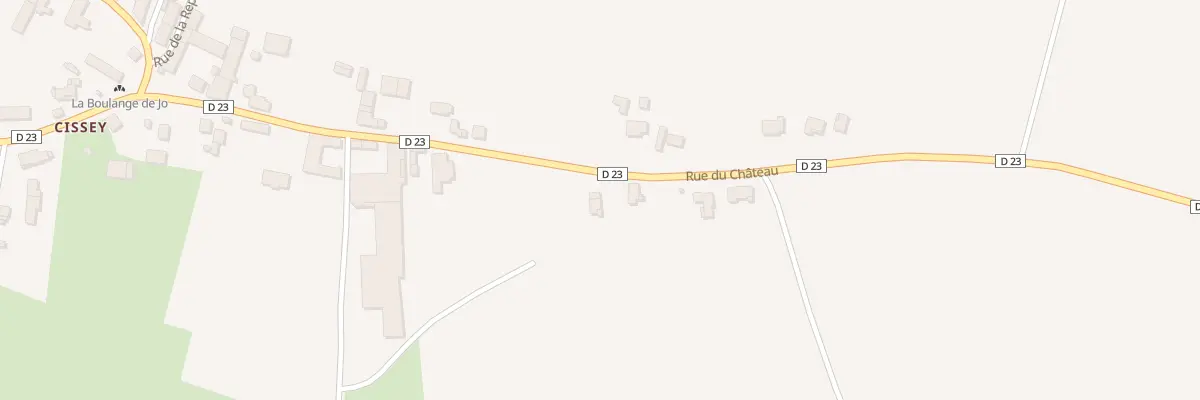 Plan du 16 Rue du Château à Merceuil