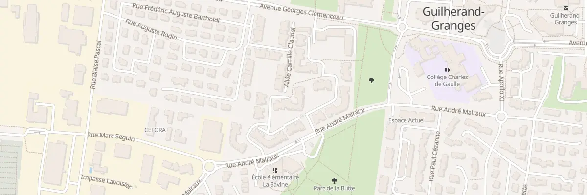 Plan du 630 Rue André Malraux à Guilherand-Granges