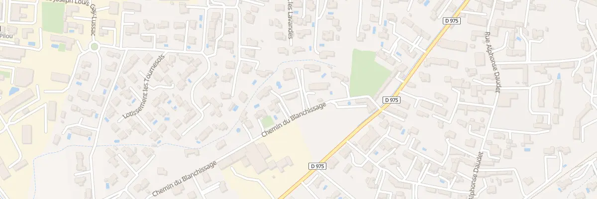 Plan du 6496F Che du Blanchissage à Camaret-sur-Aigues