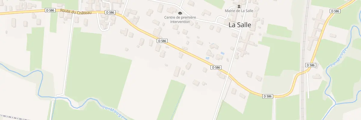 Plan du 143 Rte de Lavoir à La Salle