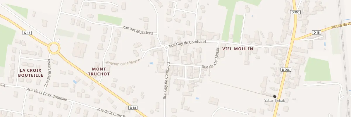Plan du 1 Rue de Viel Moulin à Sennecey-le-Grand