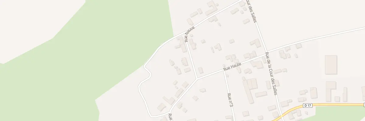 Plan du 3 Rue Neuve à Charmont