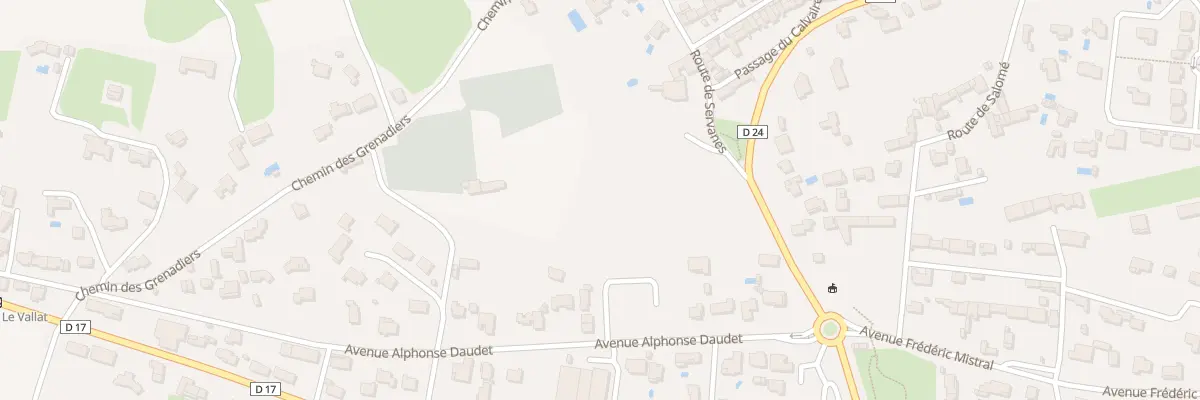 Plan du 3B Av des Alpilles à Mouriès