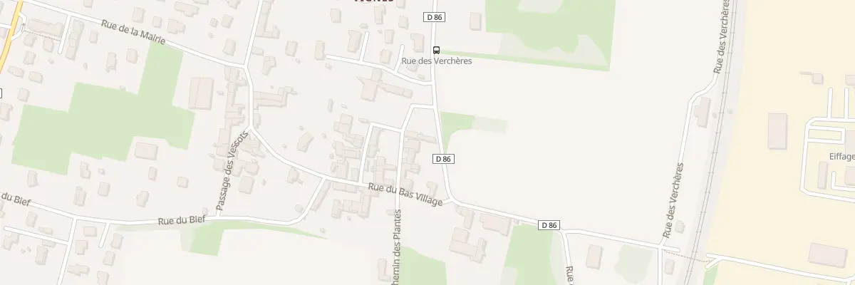 Plan du 414 Rue des Vercheres à Senozan