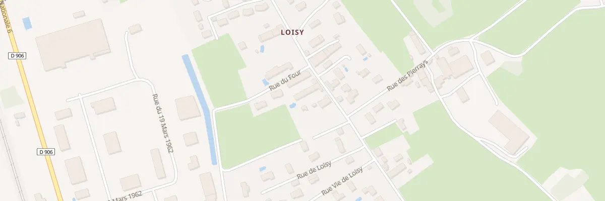Plan du 51 Rue de Loisy à Varennes-le-Grand