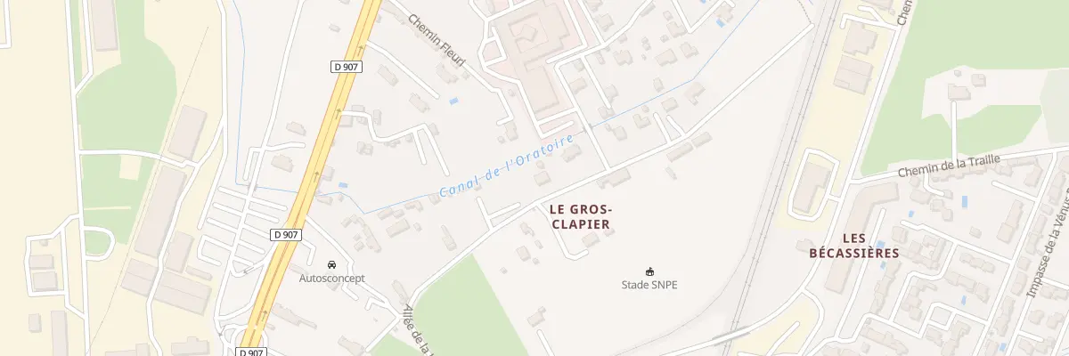Plan du 289 All de la Lautière à Sorgues