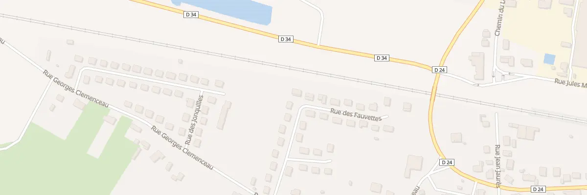 Plan du 17 Rue des Chardonnerets à Donchery