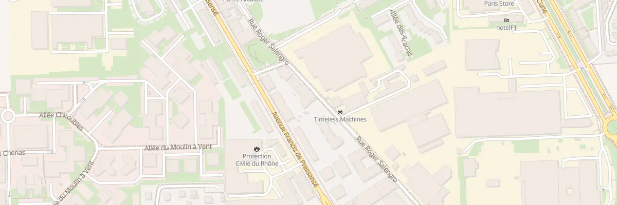 Plan du 42 Rue Roger Salengro à Vénissieux