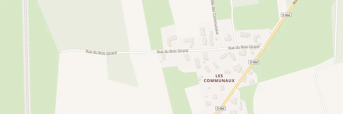Plan du 279 Rue du Bois Girard à Rancé