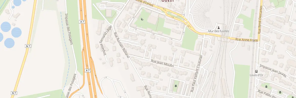 Plan du 14B Rue Jean Moulin à Portes-lès-Valence