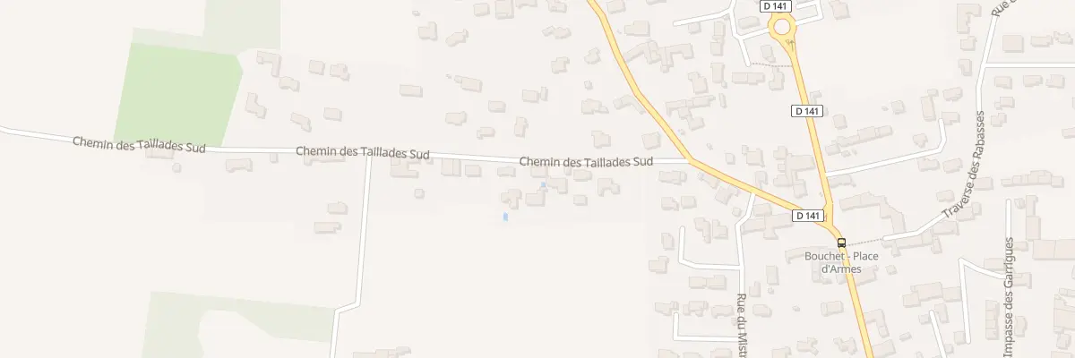 Plan du 2 Che des Taillades à Bouchet